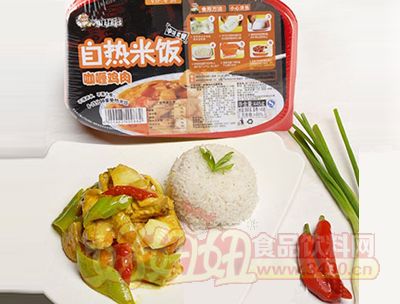 中味食府自热米饭咖喱鸡肉